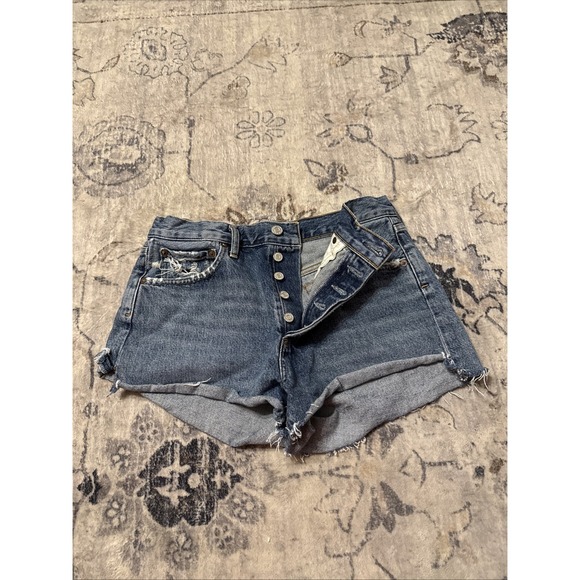 Agolde Pants - Agolde Button Fly Denim Shorts Size 26